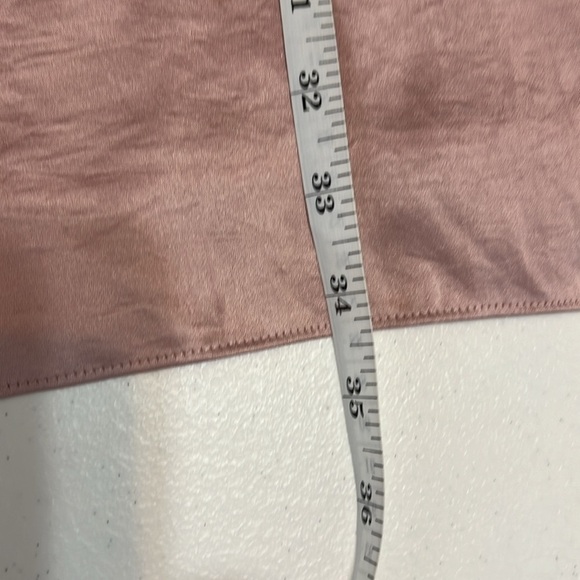 Wilfred Aritzia Lune Wrap Dress in Mauve Mousse Pink Sz Large - Picture 9 of 12